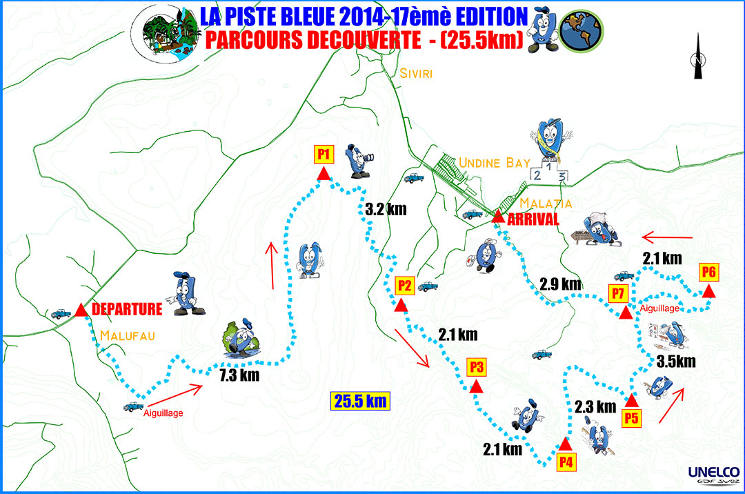 Parcours Piste Bleu 2014